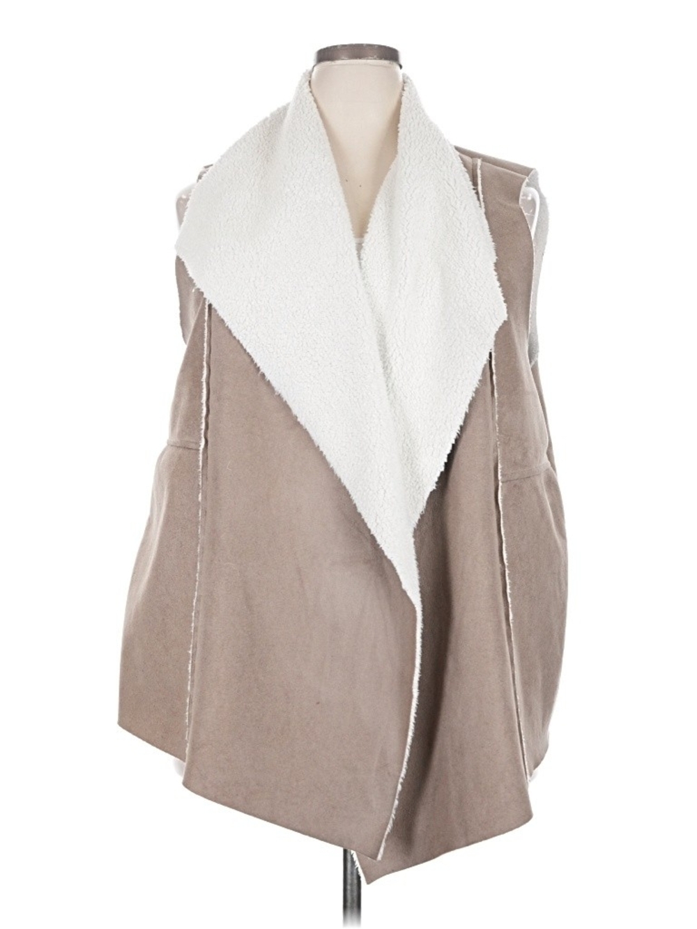 Susina cream and black sherpa-lined jacket